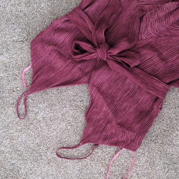 Saints + Secrets Romantic Ruffle Tiered Mini Spaghetti Strap Dress. - Picture 2 of 7